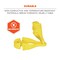 Ergodyne Glove Clip Holder with Dual Clips 3400, 100 Pairs, Lime, 100PK 19719-BULK - alternate 5